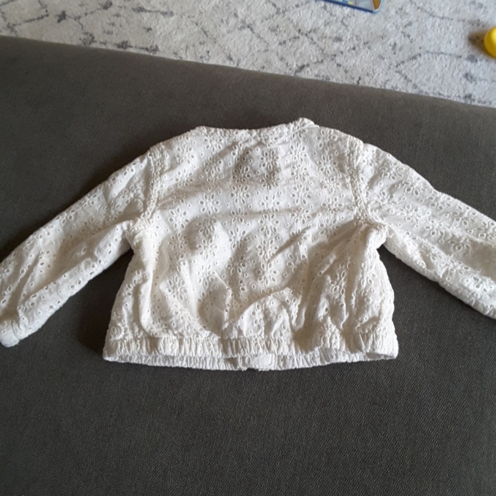 White eyelet Jacket - Picture 4 of 4